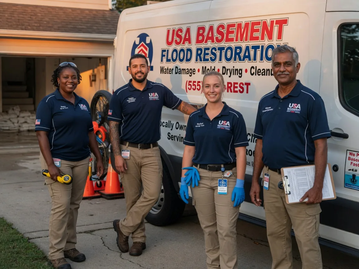 Basement Flood Cleanup company in Townley, AL